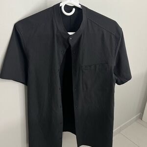 lululemon athletica Black Casual Button Down Shirt